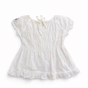 Odd Molly Cream Lace Blouse